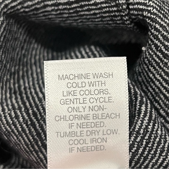 NEW J.Jill Black/Cream Windowpane Plaid Mini Skirt SP Small Petite Cotton Blend - Picture 13 of 16